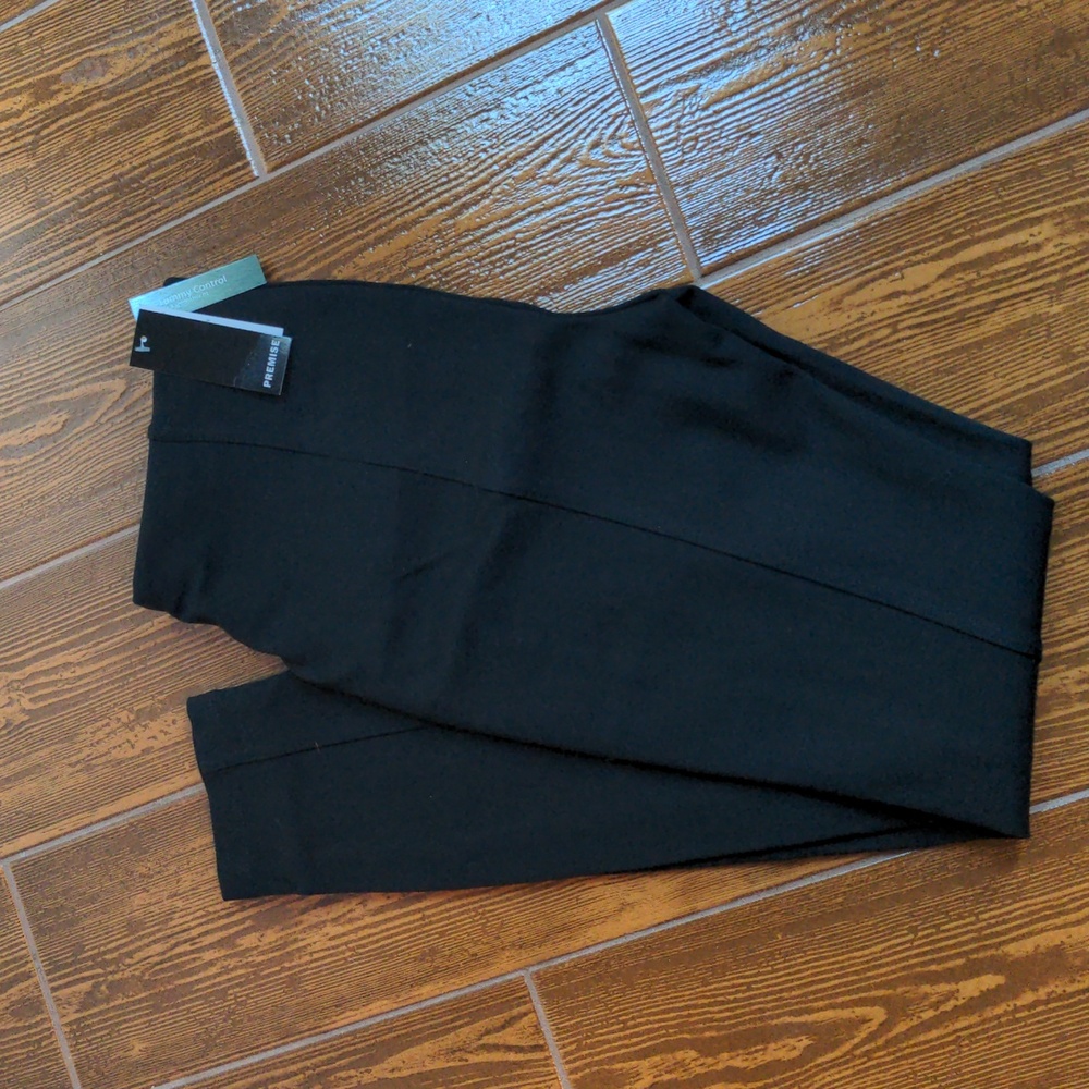 Black tummy control Premise dress pants